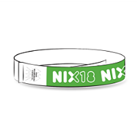 Tyvek Polsbandjes  thema NIX18, Groen